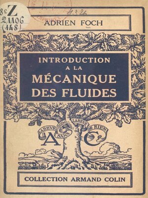 cover image of Introduction à la mécanique des fluides